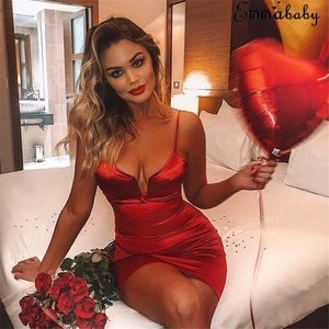 Women's Medium Red Mini Bodycon Dress